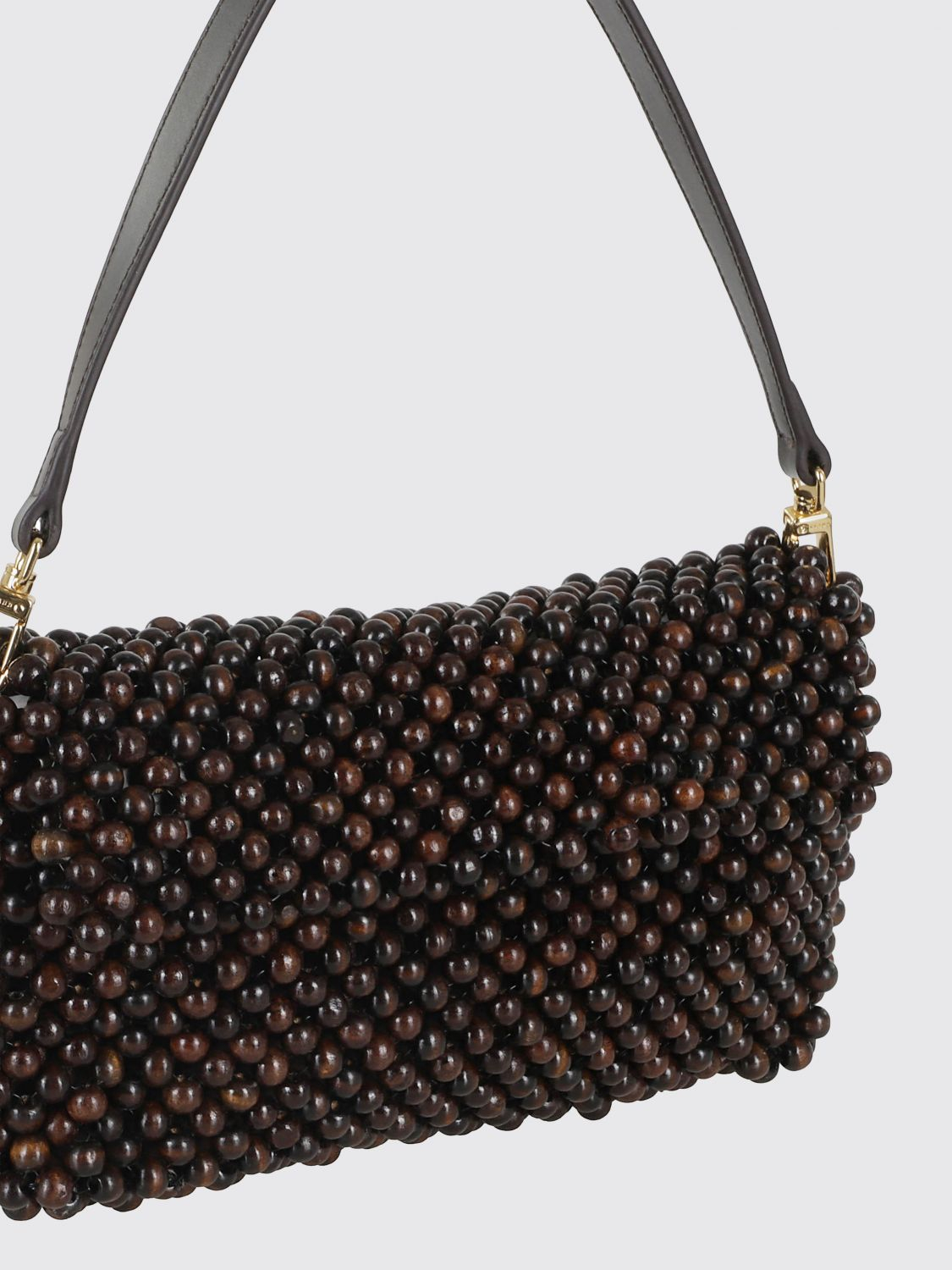 [Staud] Shoulder bag SS26 H25S6005WD DKBR