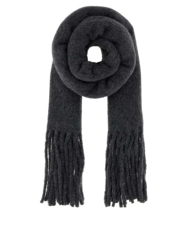 [LouLou De Saison] Scarf FW25 SANTO ANTHRACITEMELANGE