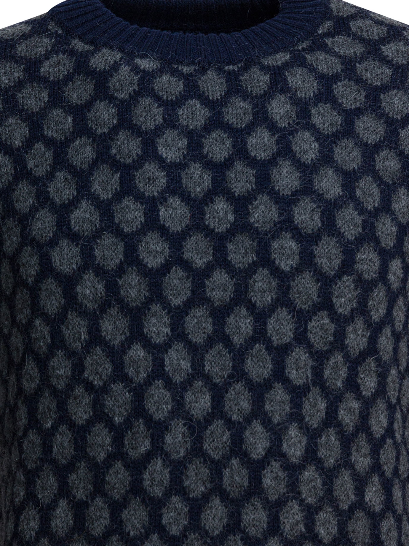 [Rakki] Knitwear FW25 PAUL WV-WMBLU NOTTE GRIGIO
