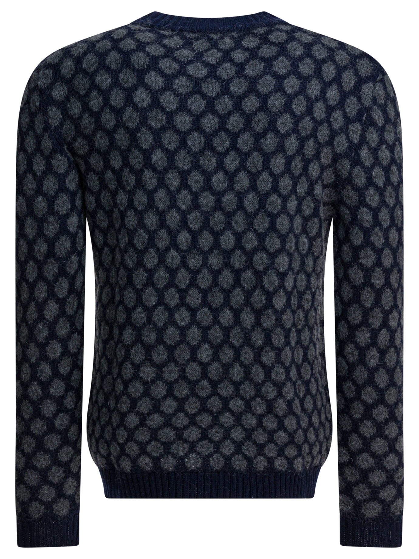[Rakki] Knitwear FW25 PAUL WV-WMBLU NOTTE GRIGIO