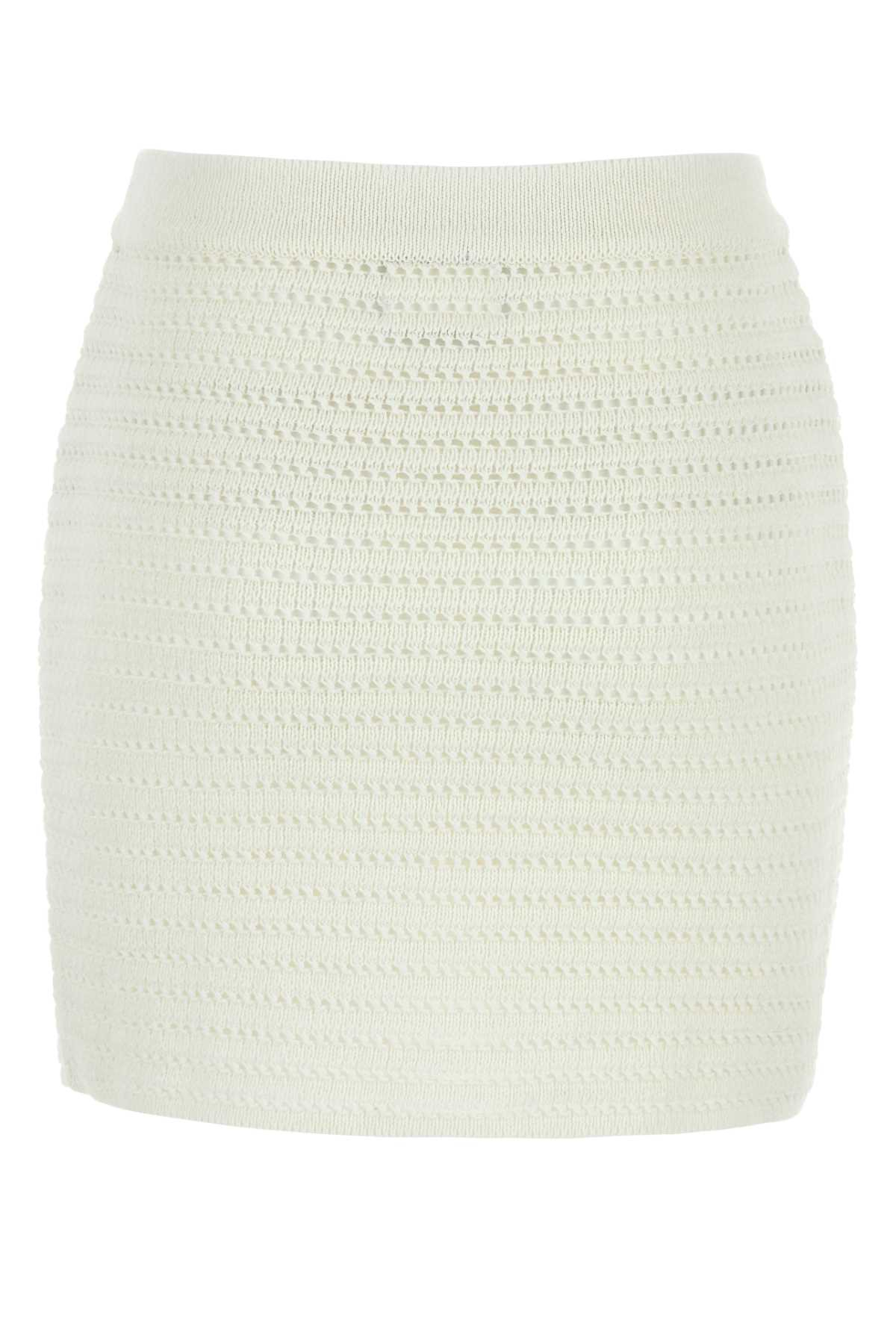 [LE KASHA] Mini skirt SS25 BASUNAH WHITE