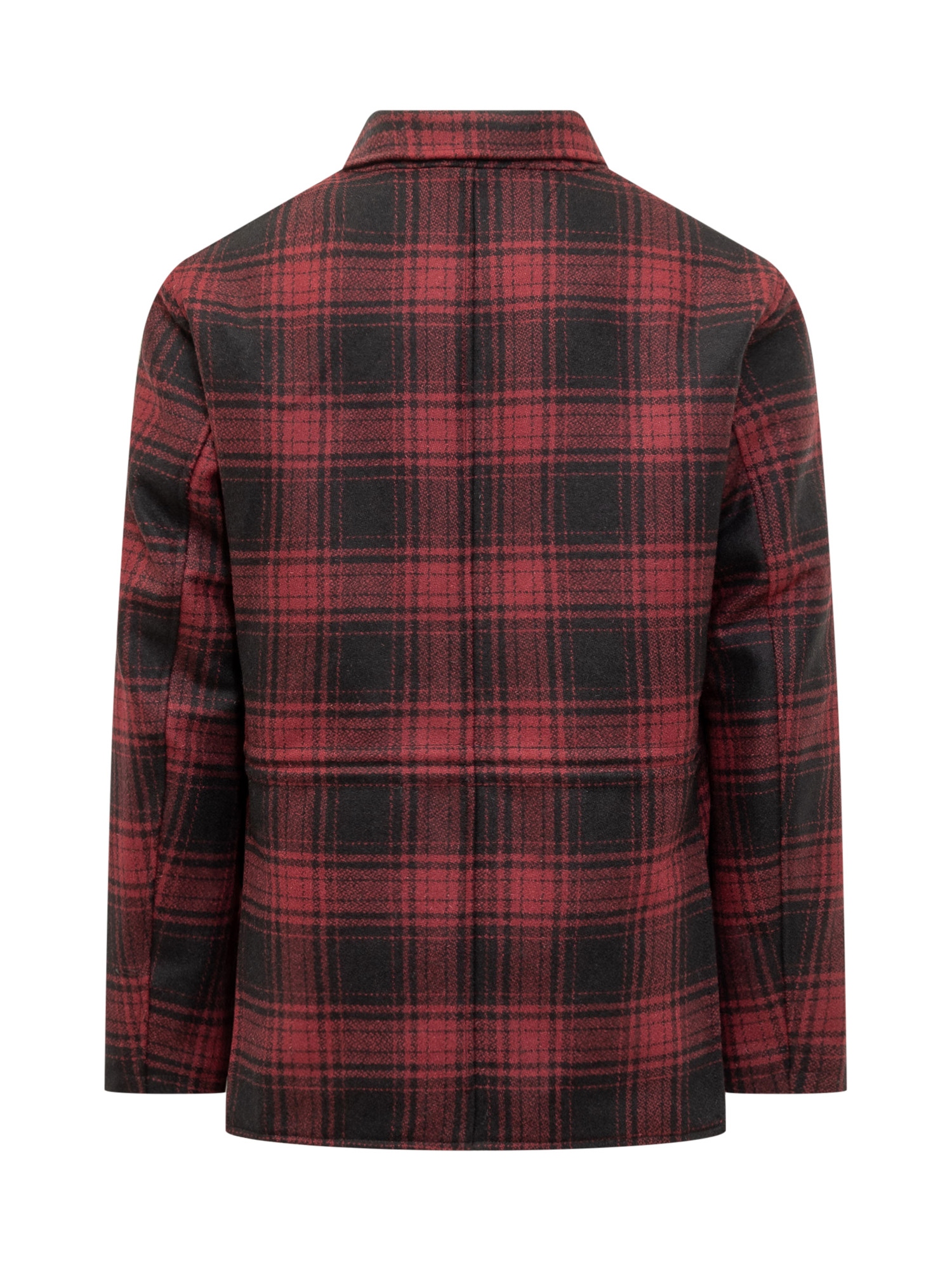 [Manifattura Ceccarelli] Casual Jacket FW25 7028WD RED BLACK