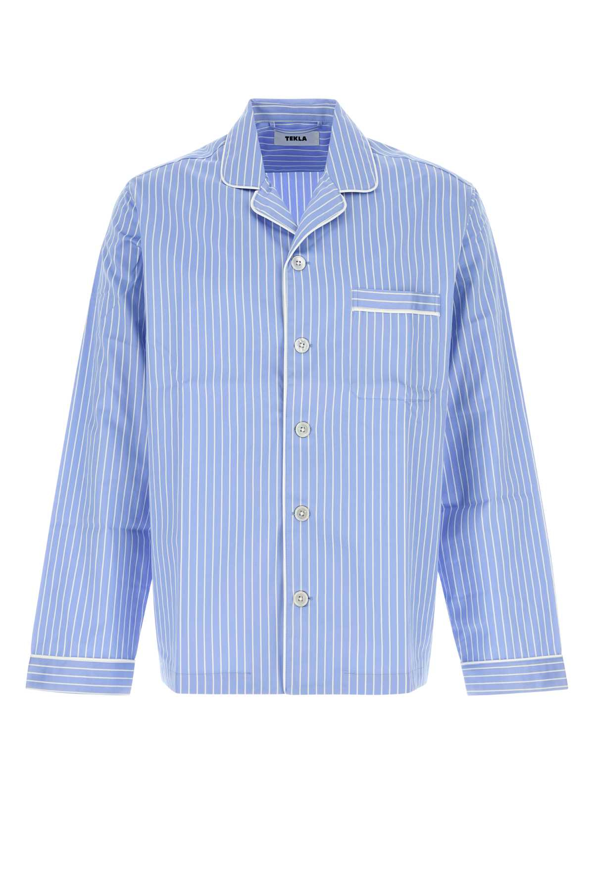[Tekla] Shirts Long Sleeve FW25 SATPYJSHI EVEBLU