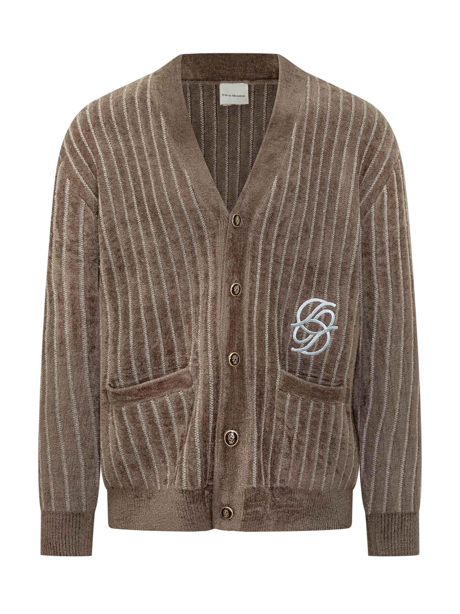 [DROLE DE MONSIEUR] Cardigan FW25 ICA159VI024 KK