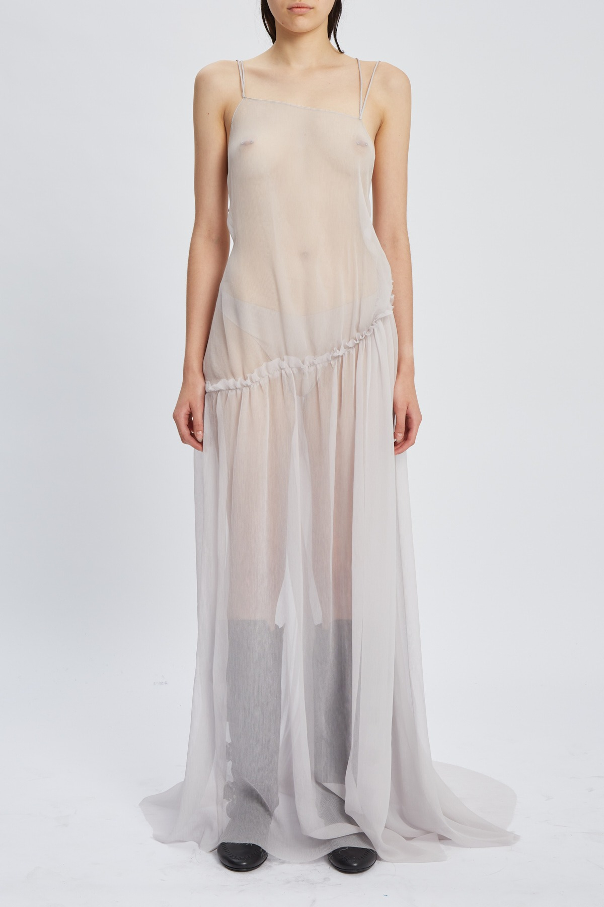 [ANN DEMEULEMEESTER] Sleeveless dress SS25 B0012812FA608050