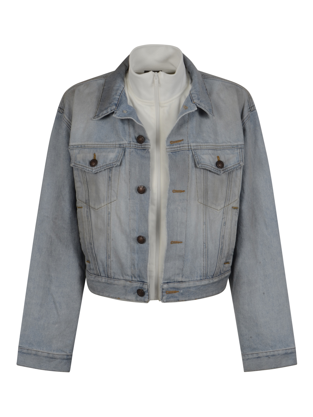 [Balenciaga] Denim Jacket FW25 849904TTW744200