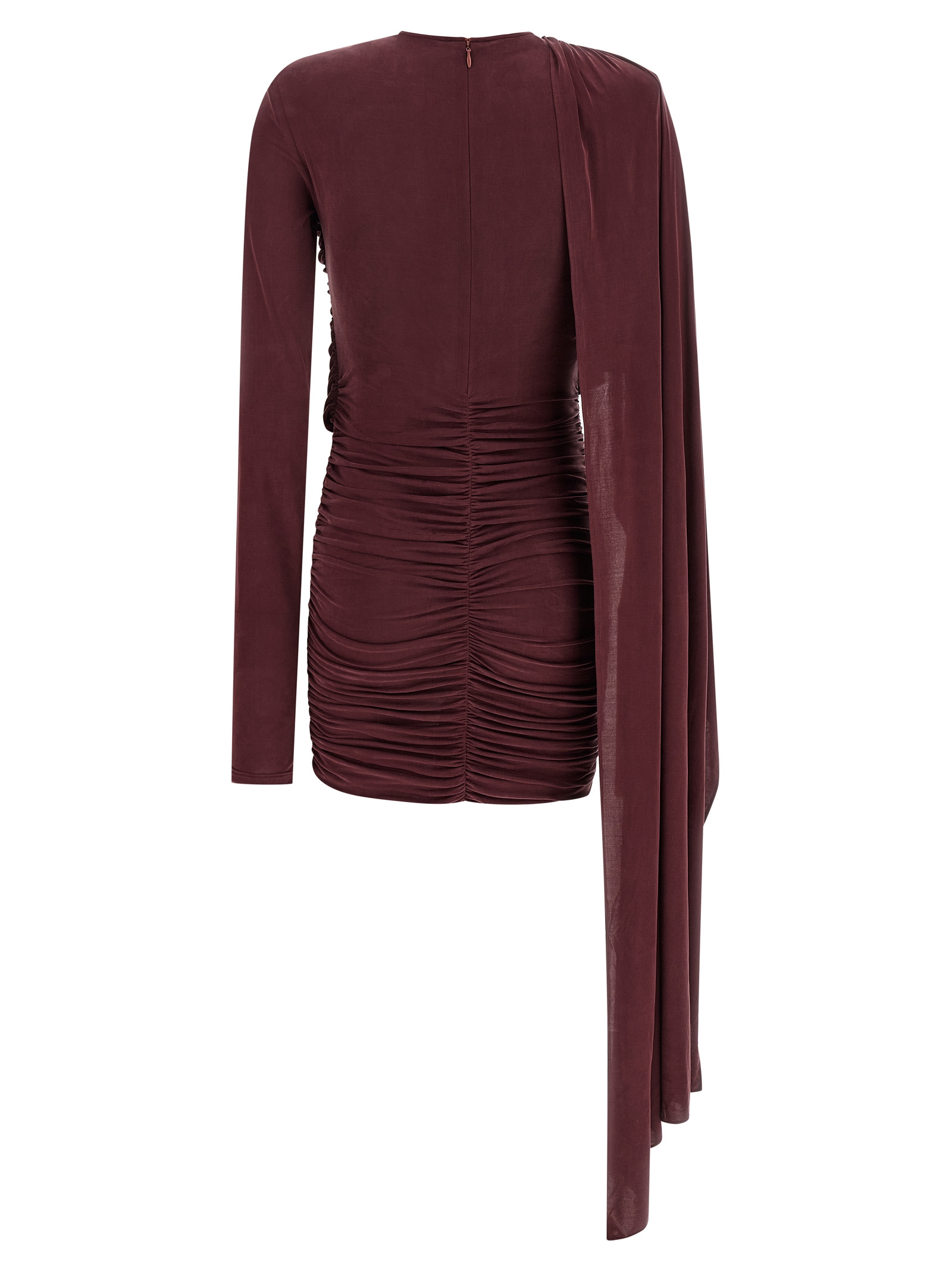 [THE ANDAMANE] Long sleeve dress FW25 T180119BTJV045ROUGENOIR