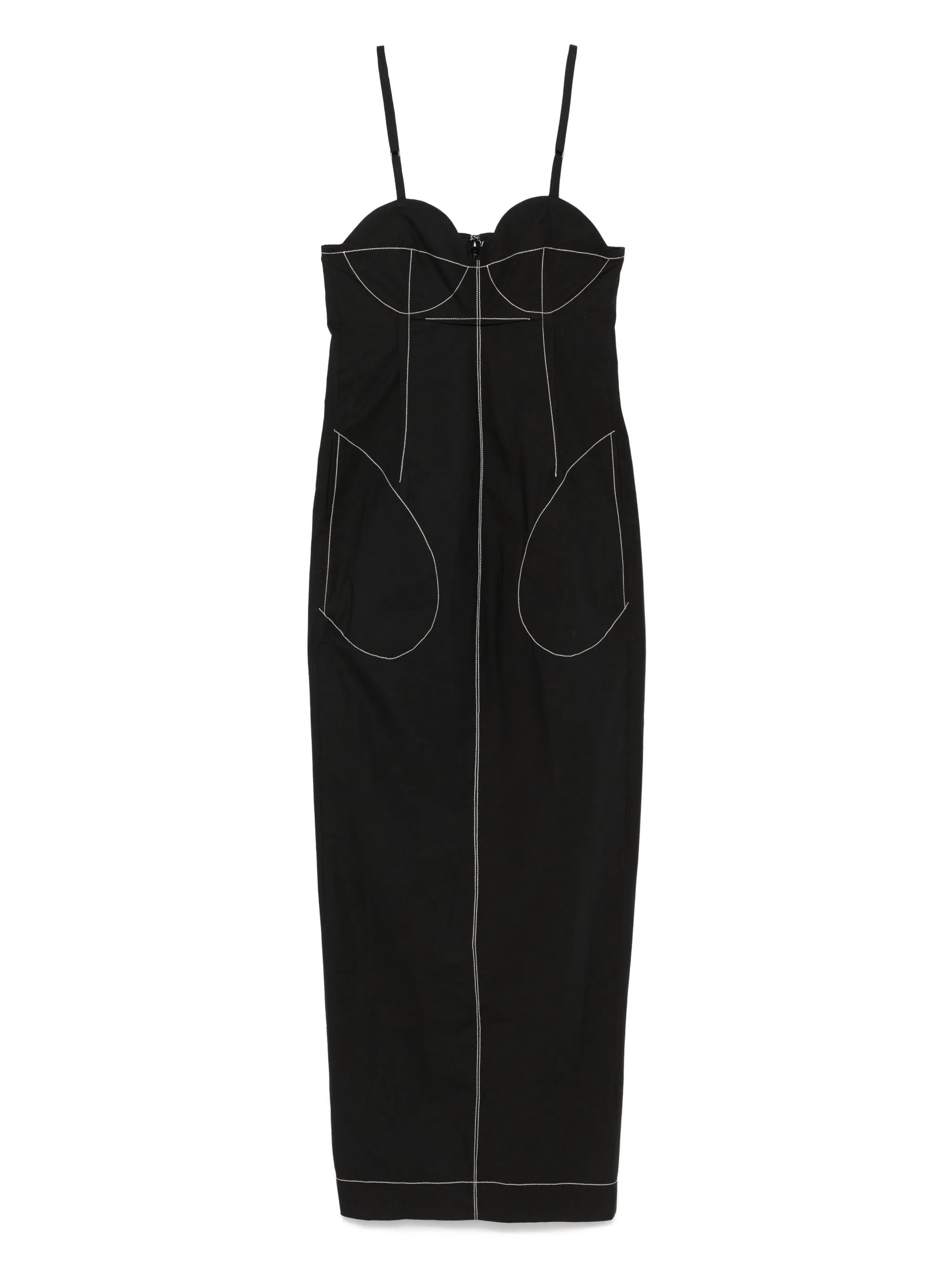 [Federico Cina] Sleeveless dress SS25 FCS25DR010101