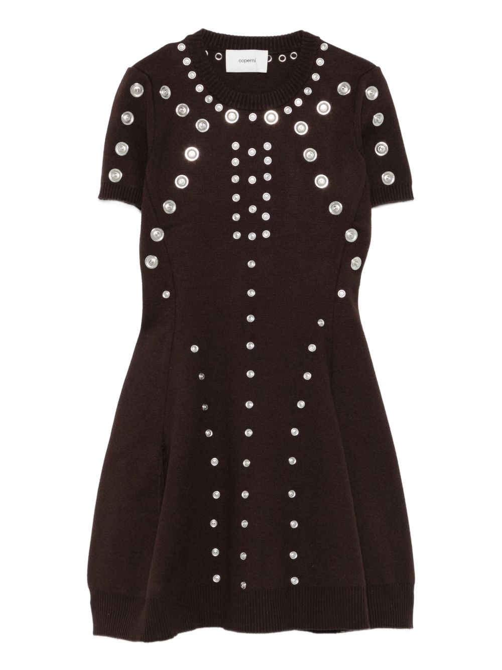 [Coperni] Short sleeve dress FW25 COPML164Y3019BRW