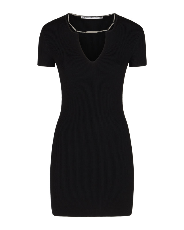 [ALEXANDER WANG] Short sleeve dress FW25 1KC3256063001