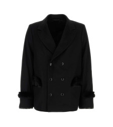 [RANDOM IDENTITIES] Coat FW24 RAN04C004 BLACK
