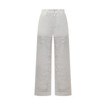 [MARINE SERRE] Trousers SS25 UPA056A WH10