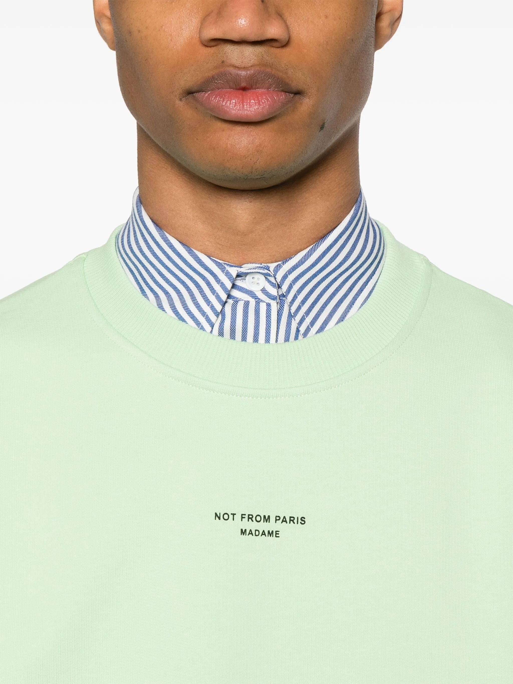 [DROLE DE MONSIEUR] Sweatshirt SS25 GSW148CO127LGN
