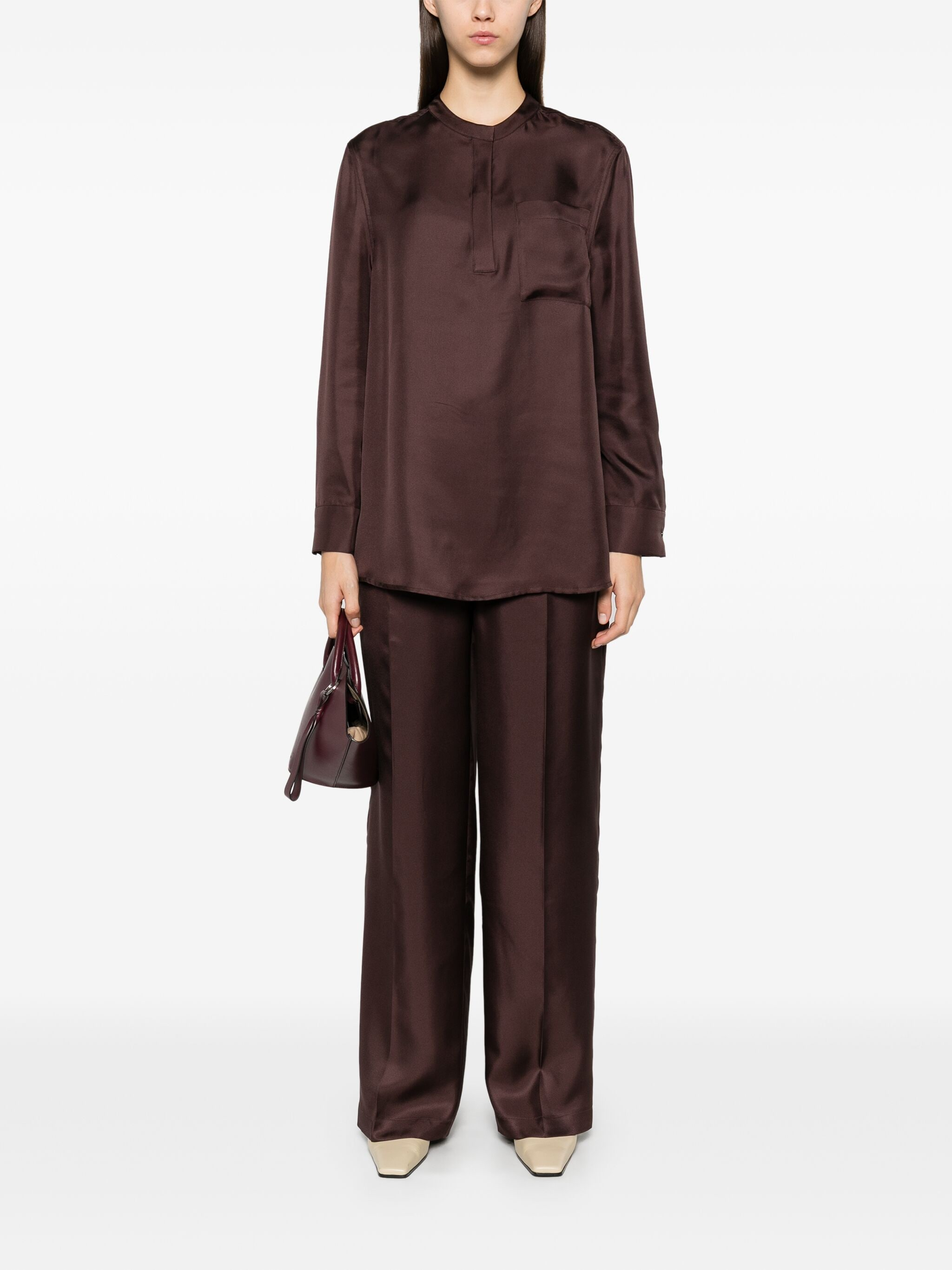 [LOULOU STUDIO] Shirts Long Sleeve FW24 EDEN