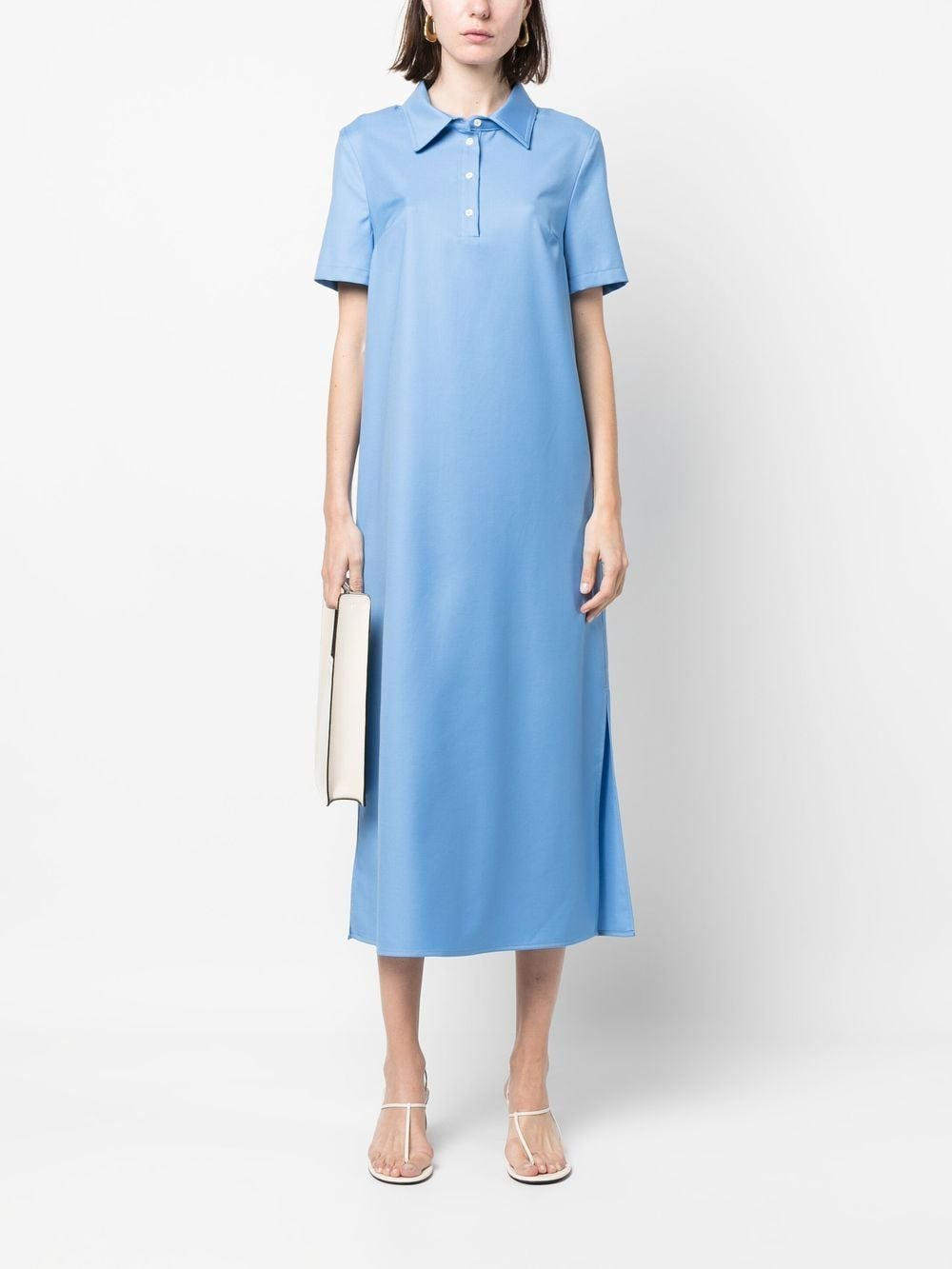 [LOULOU STUDIO] Short sleeve dress SS23 BIRA