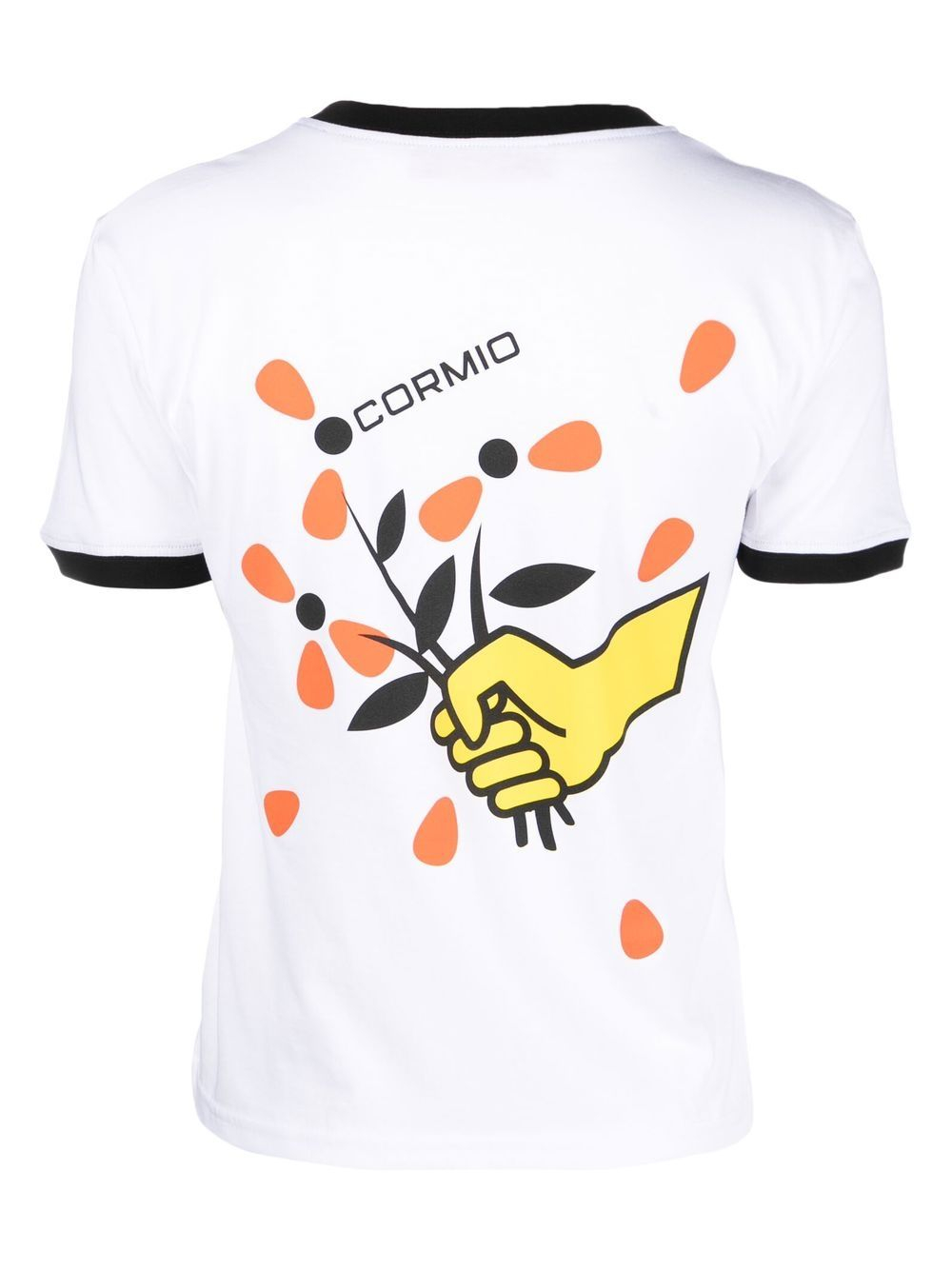 [Cormio] T-shirts Short Sleeve FW22 TSHIRTMAZZOLINOFIORICOTTON