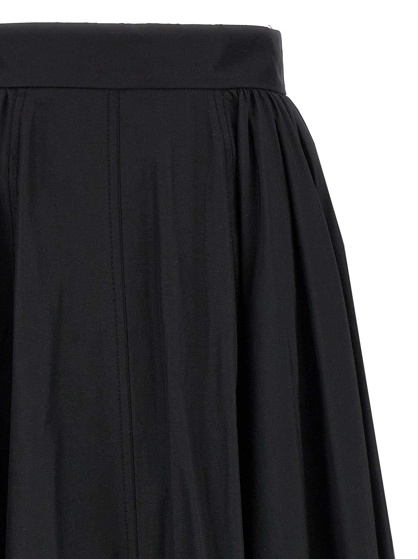 [THE ANDAMANE] Long skirt SS25 TM170367ATNC181BLACK