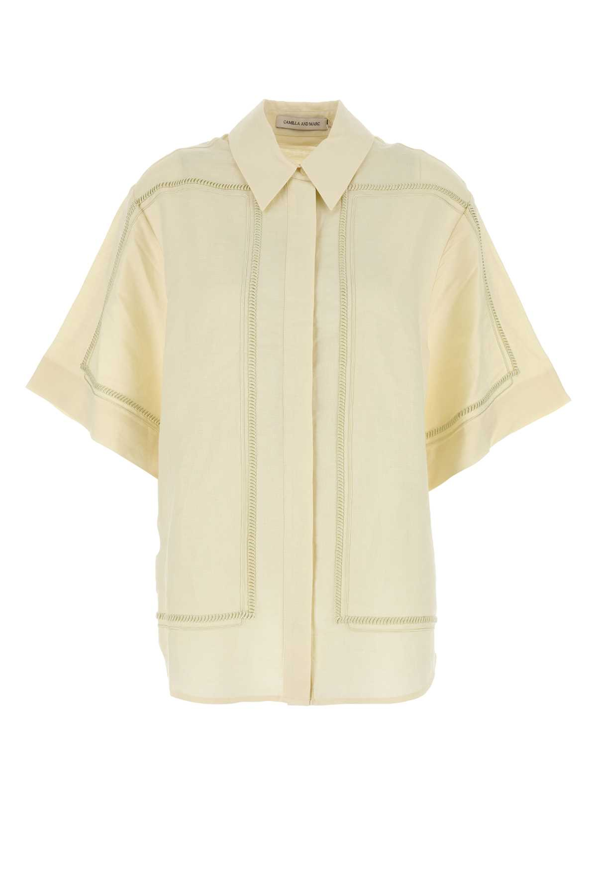 [Camilla And Marc] Shirts Short Sleeve FW24 N2T60719 LEMON