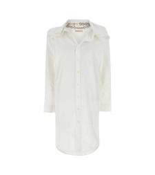 [YPROJECT] Long sleeve dress FW24 101DR004F548 EVERGREENWHITE
