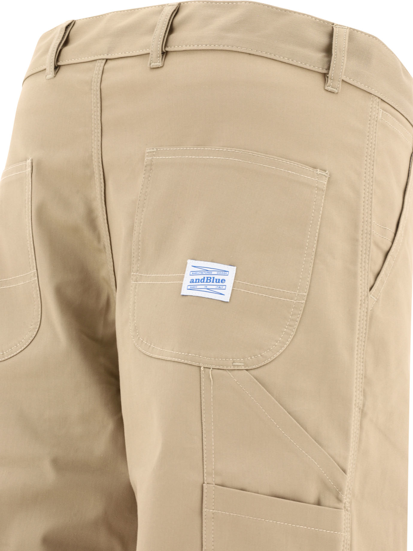 [andBlue] Trousers FW24 CARPENTERBUSHSABBIA