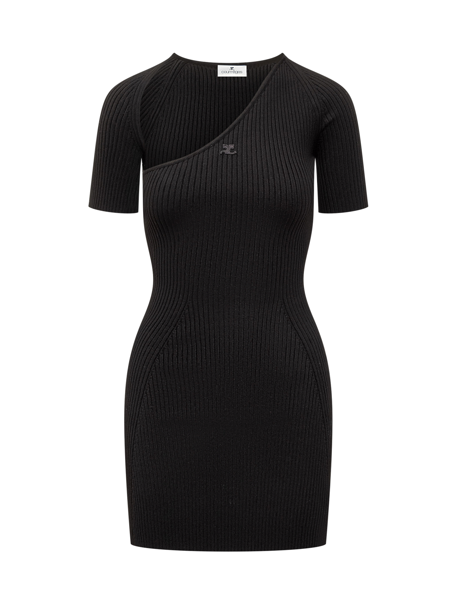 [Courreges] Short sleeve dress FW24 424MRO519FI0001 9999