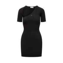 [Courreges] Short sleeve dress FW24 424MRO519FI0001 9999