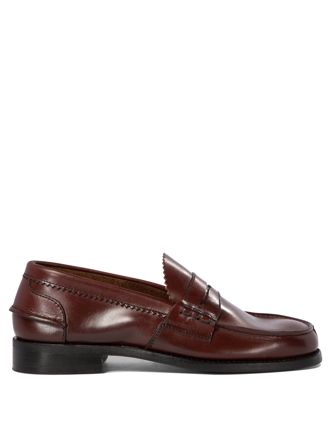 [Saxone of scotland] Loafer SS24 1407/03BURGUNDY