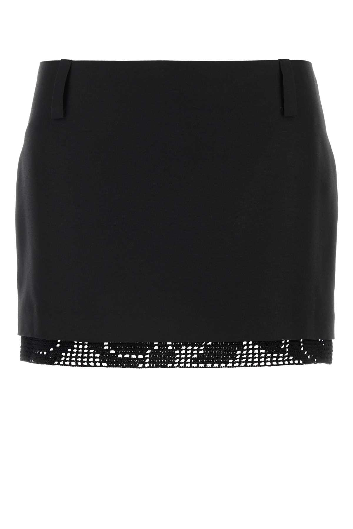 [MAGDA BUTRYM] Mini skirt FW24 219724 BLACK