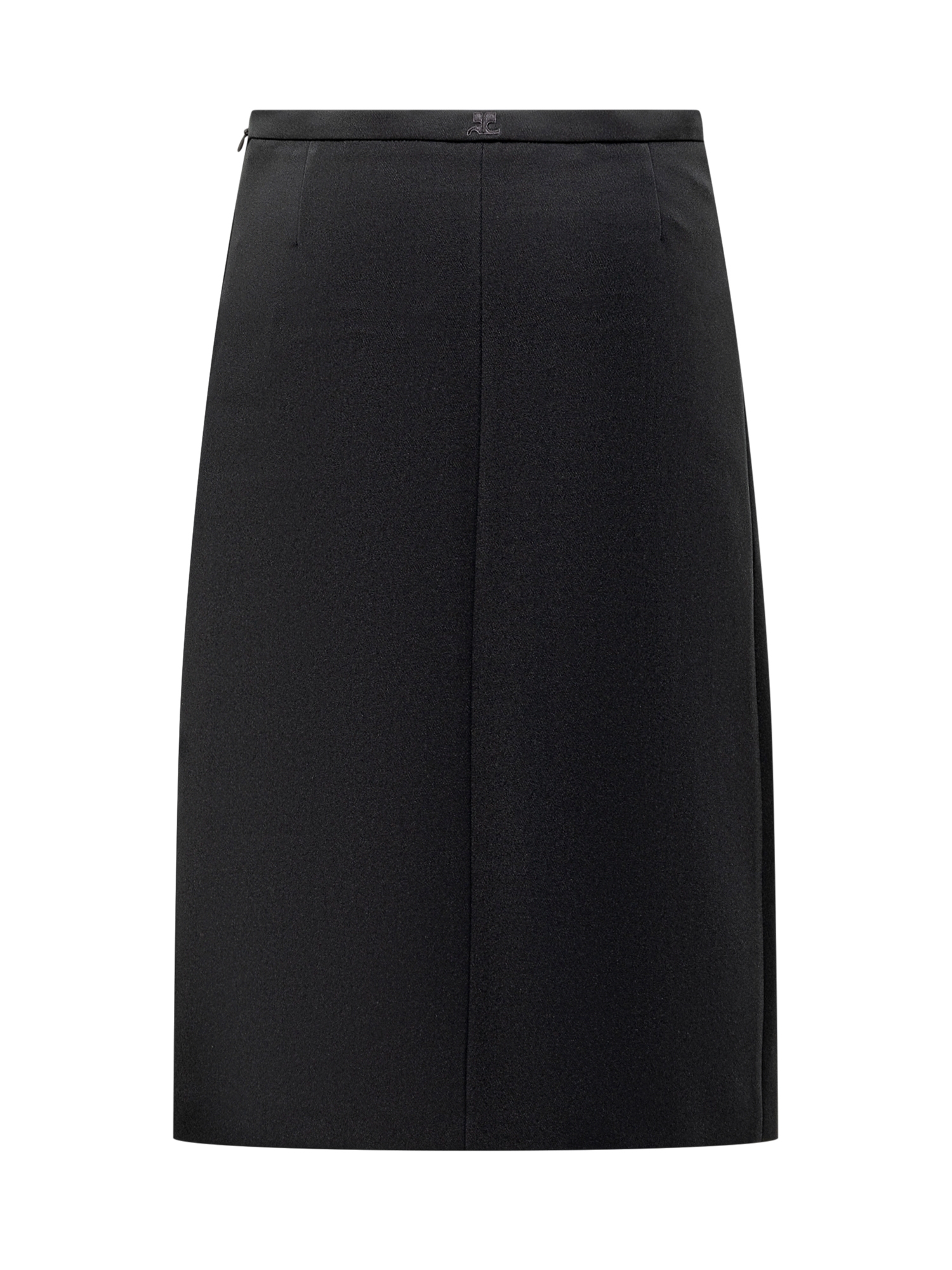 [Courreges] Midi skirt FW24 324CJU181PL0007 9999