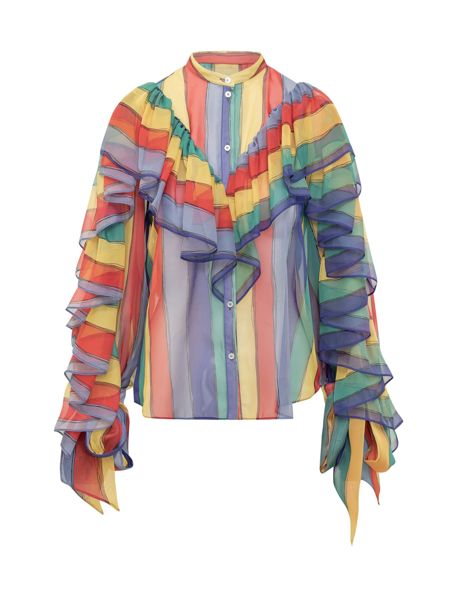 [Rochas] Shirts Long Sleeve SS23 ROPW60067ARW130 407