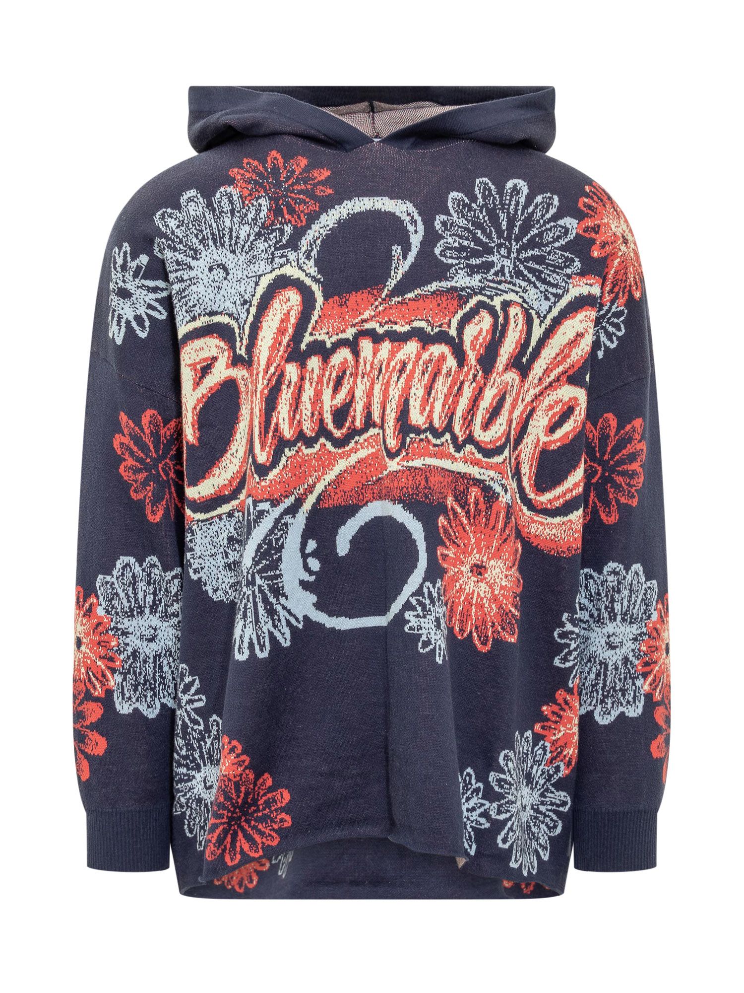 [Bluemarble] Hoodie SS23 HO10KN14A23NAV NAV