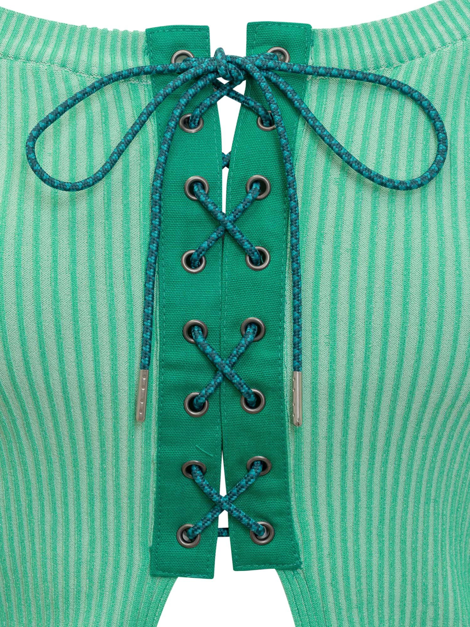 [ANDERSSON BELL] T-shirts Long Sleeve SS23 ATB877W GREEN