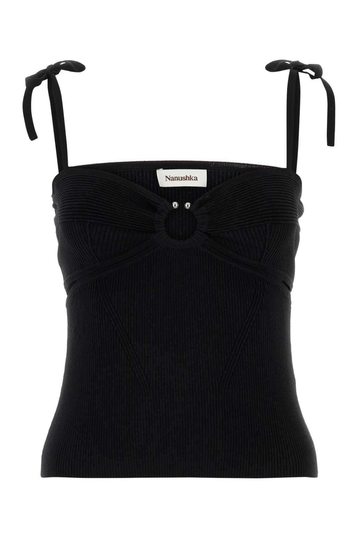 [NANUSHKA] Knitwear SS24 NW24RSTP03199 BLACK
