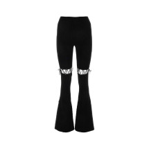[Nensi Dojaka] Trousers FW23 NDAW23KT022 BLACK