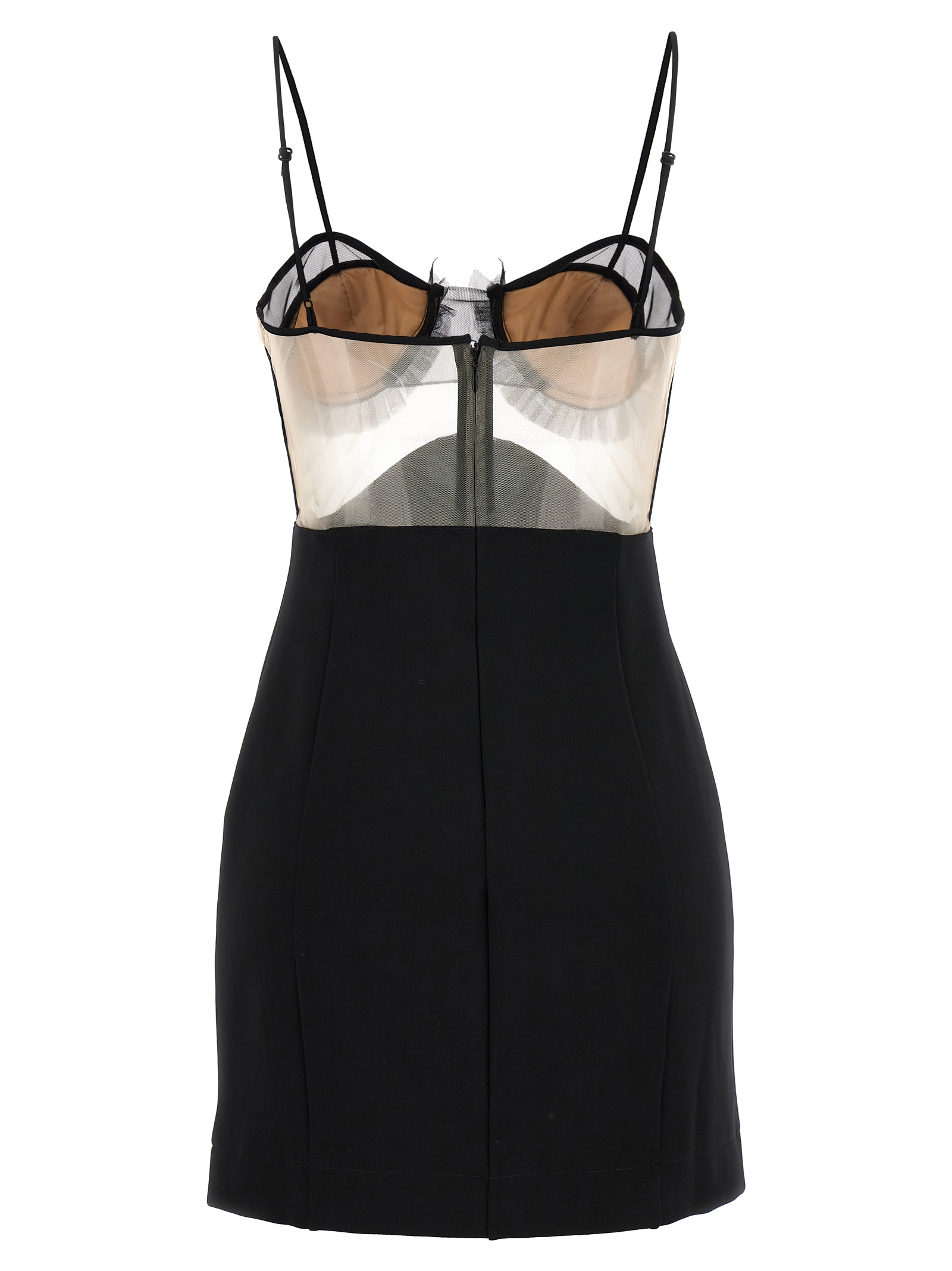 [Nensi Dojaka] Sleeveless dress FW23 NDAW23DR152BLACK
