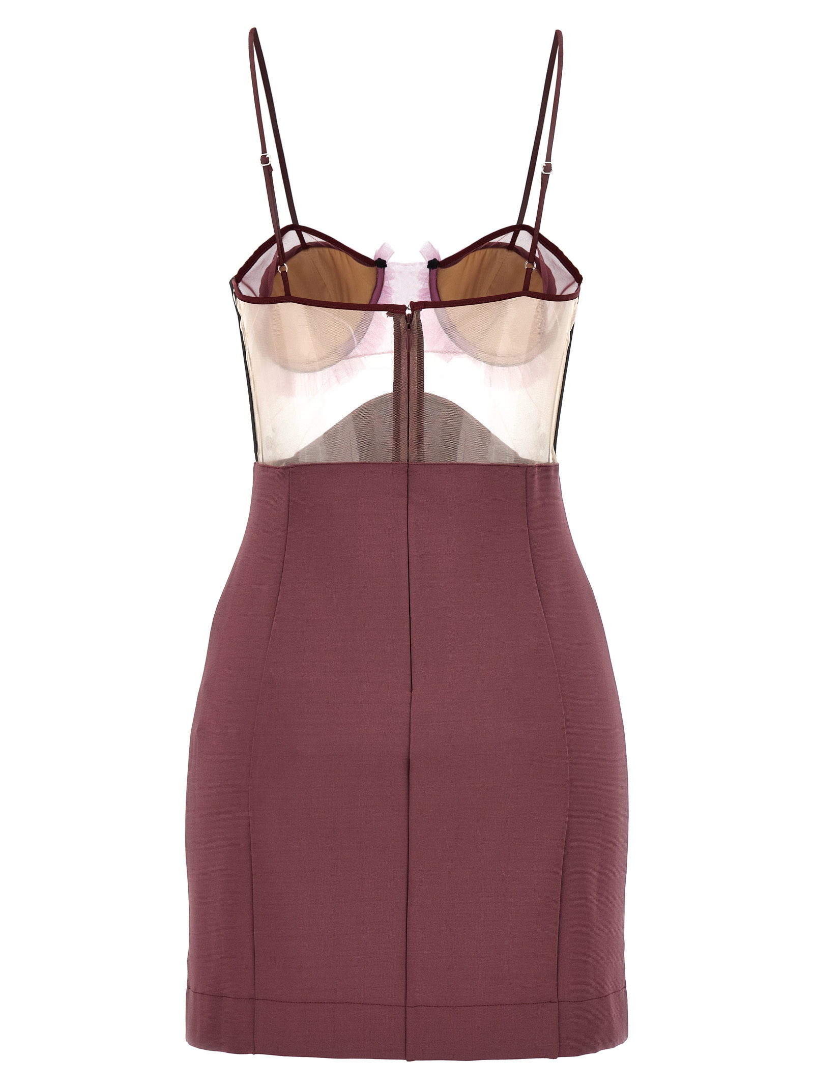 [Nensi Dojaka] Sleeveless dress FW23 NDAW23DR152CRBRY