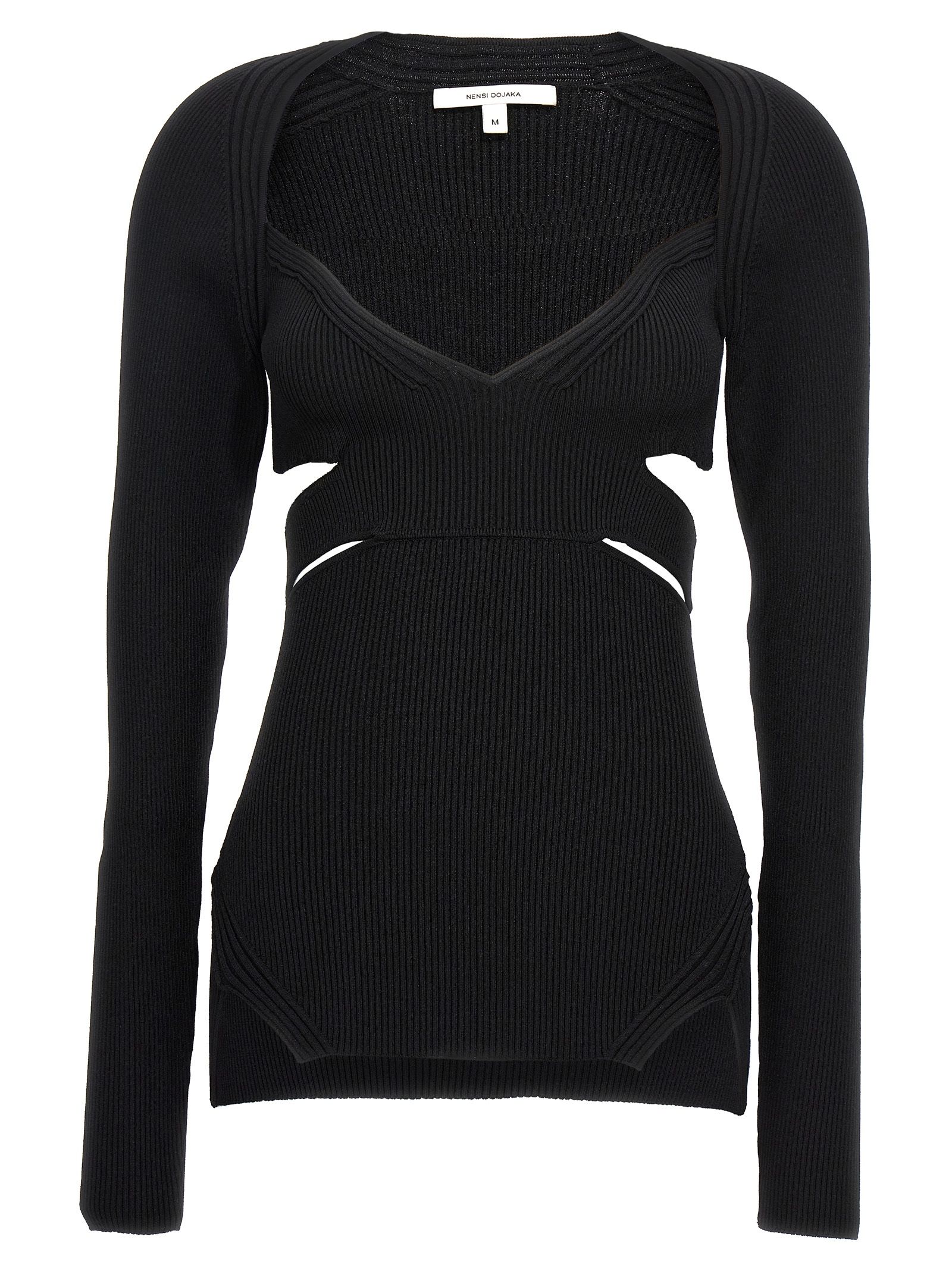 [Nensi Dojaka] Knitwear FW23 NDAW23KT029BLACK