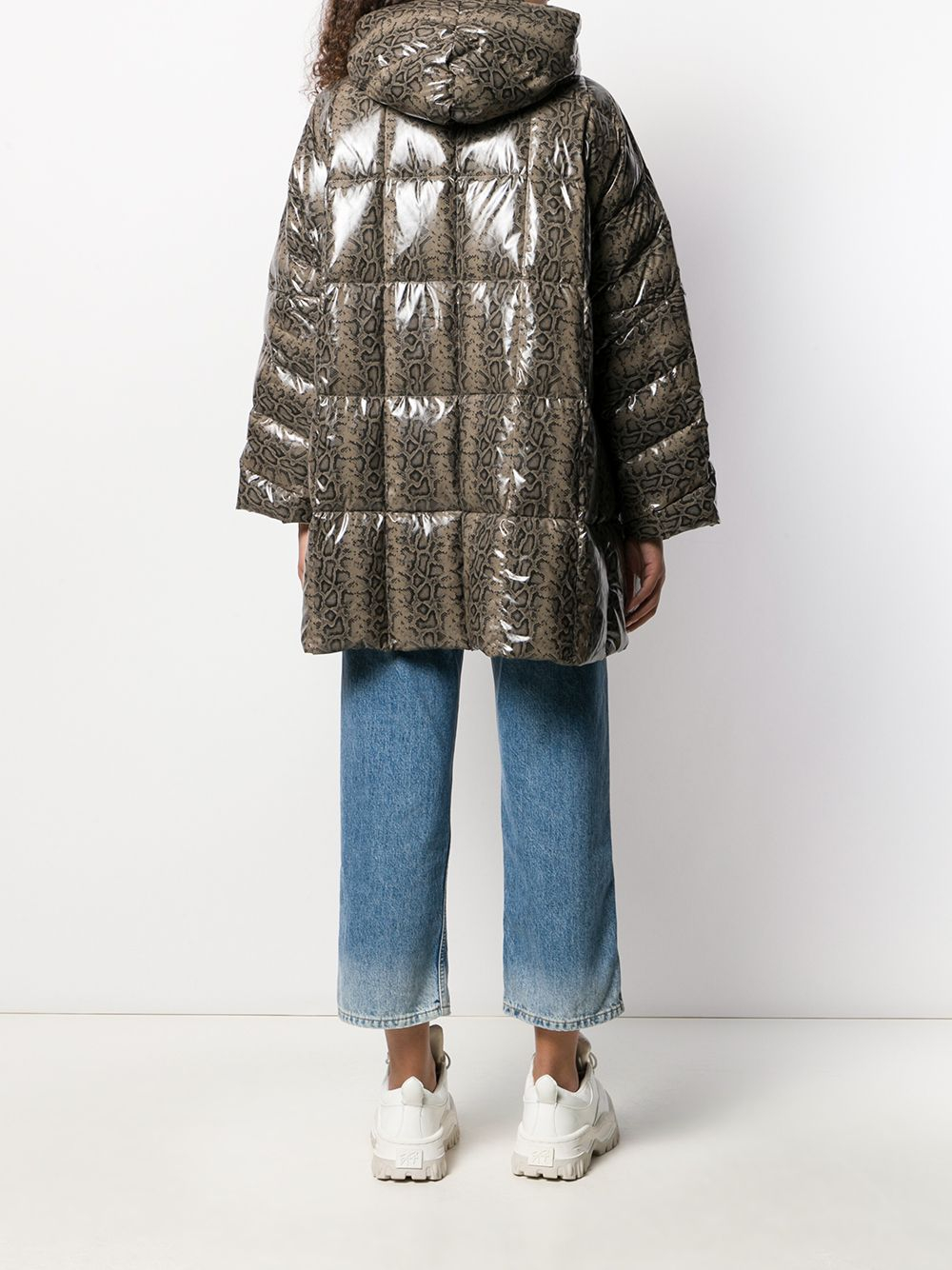 [Ienki Ienki] Down Jacket FW19 CROPPEDPYRAMIDE