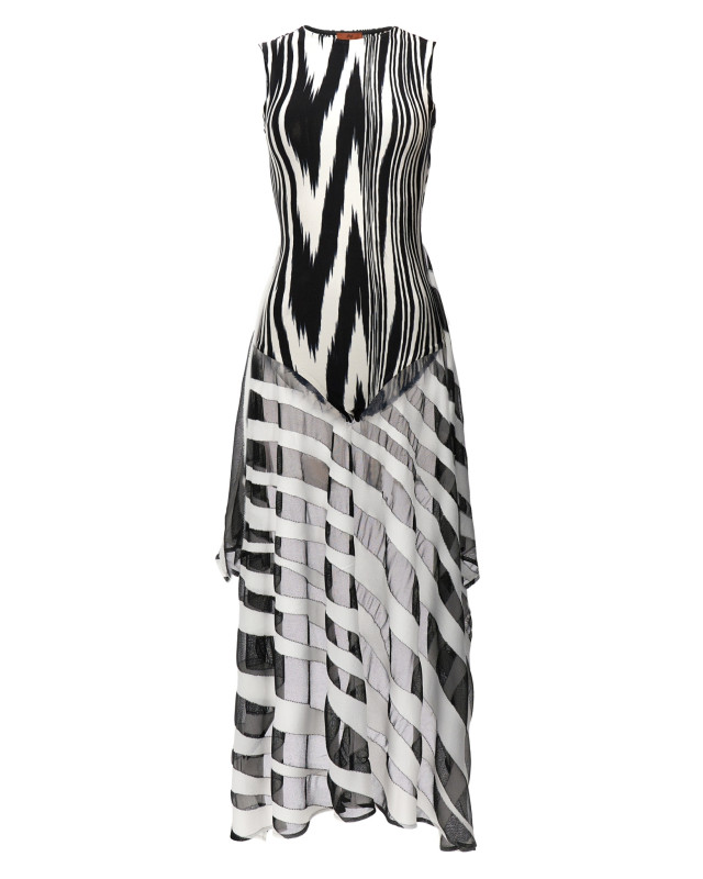 [MISSONI] Sleeveless dress SS23 DS23SK3FBK026AF9001