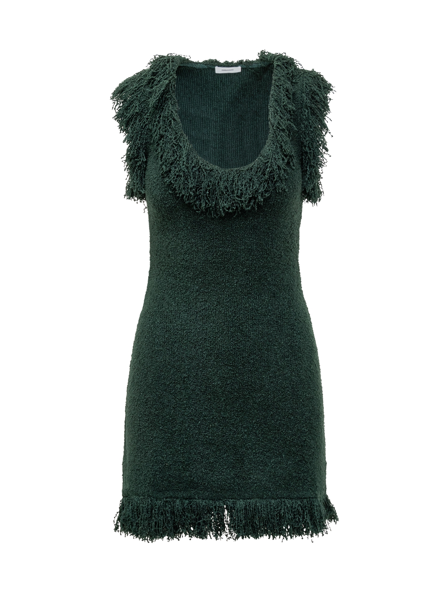 [Ferragamo] Sleeveless dress FW25 13H3640785505 502
