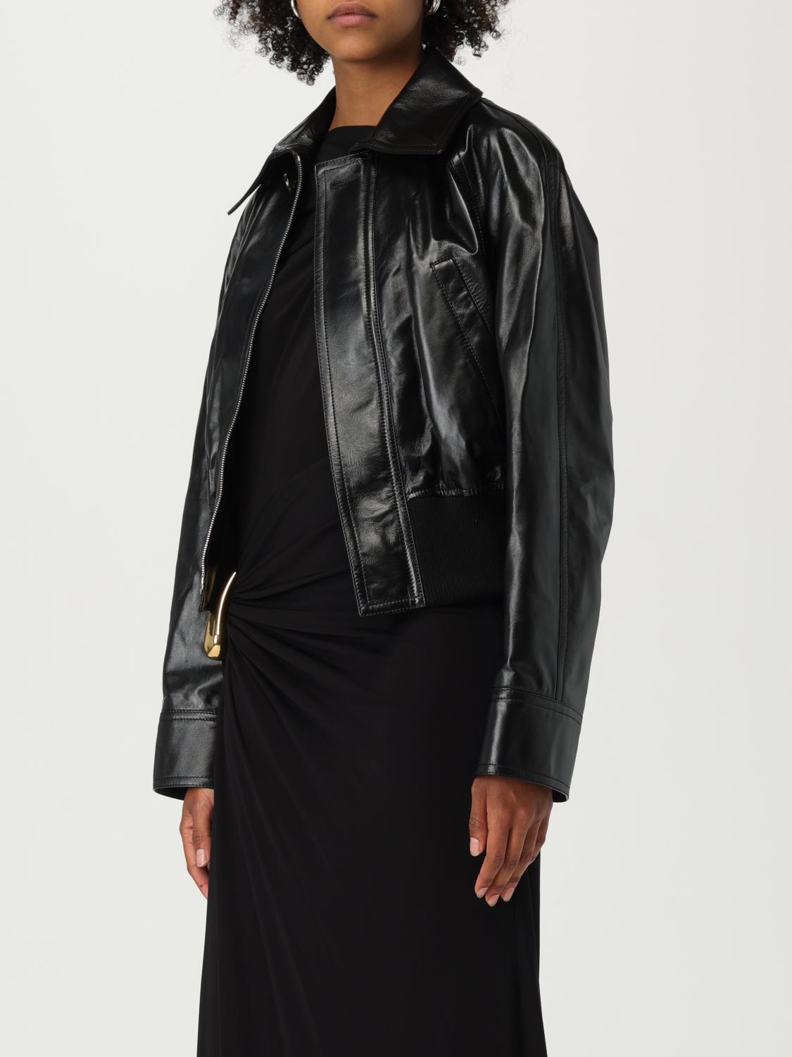 [Bottega Veneta] Leather Jacket FW25 835298V5AC0 1000
