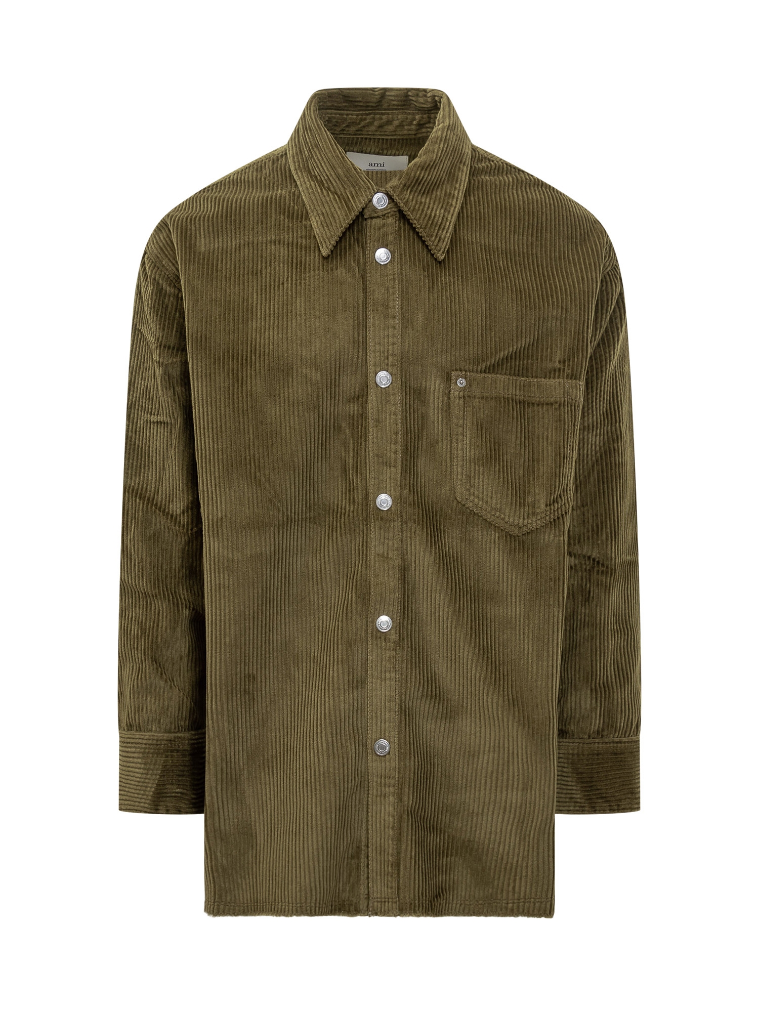 [AMI ALEXANDRE MATTIUSSI] Shirts Long Sleeve FW25 H25USH793CO0131 298H25