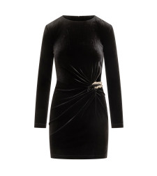 [Self-portrait] Long sleeve dress FW25 AW25128SB BLACK
