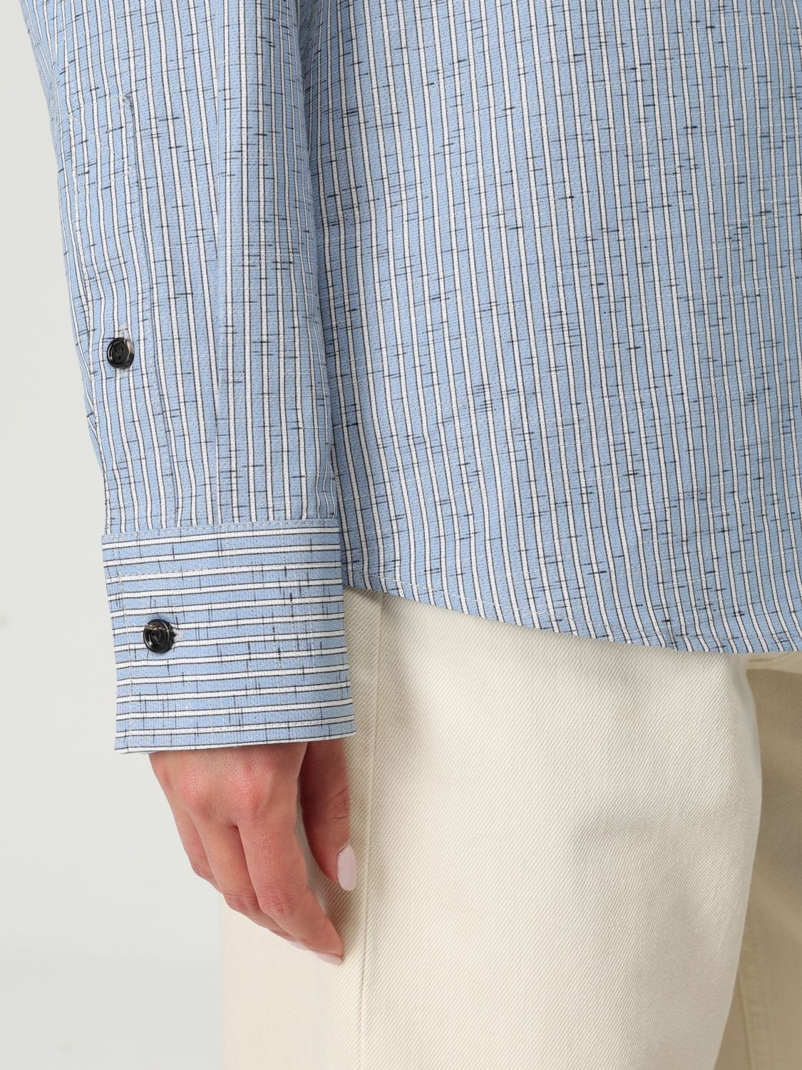 [Bottega Veneta] Shirts Long Sleeve SS25 819968 V5CW0 4028