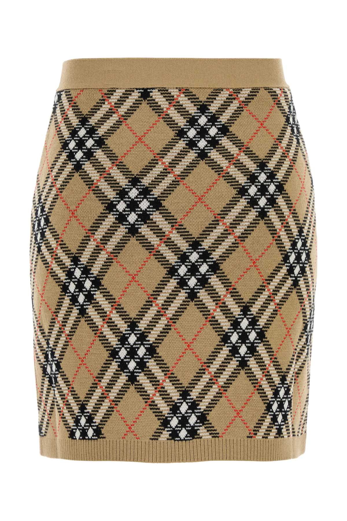 [Burberry] Mini skirt FW25 8110604 C1309