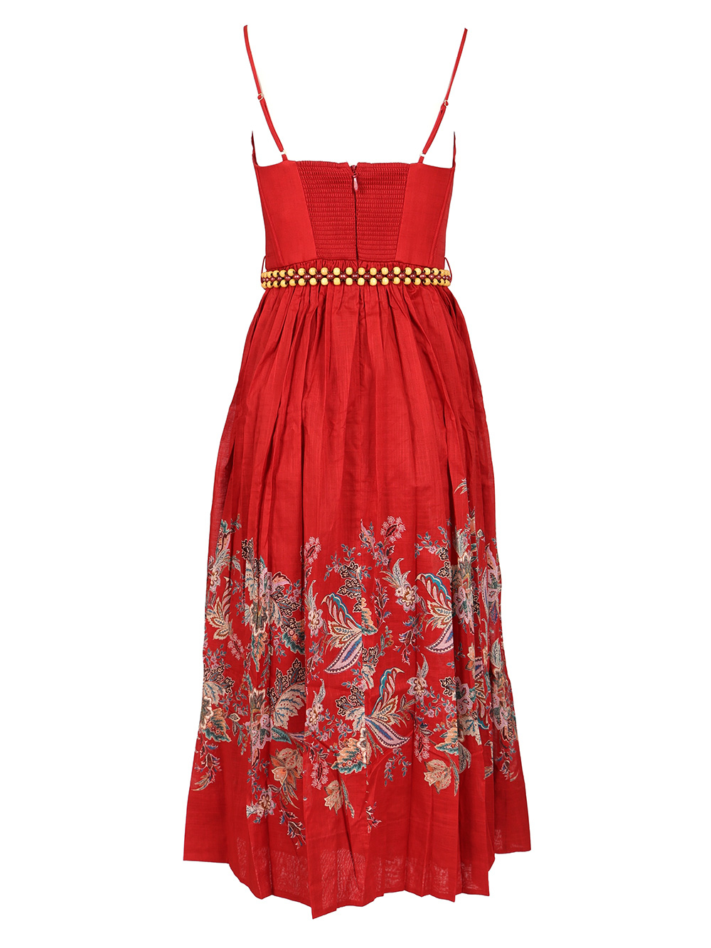 [Zimmermann] Sleeveless dress FW25 4225DSS251REDMULPAI