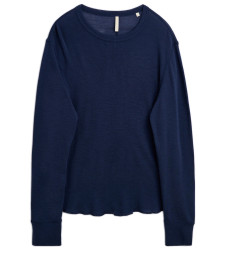 [Sunflower] T-shirts Long Sleeve FW25 2053NAVY