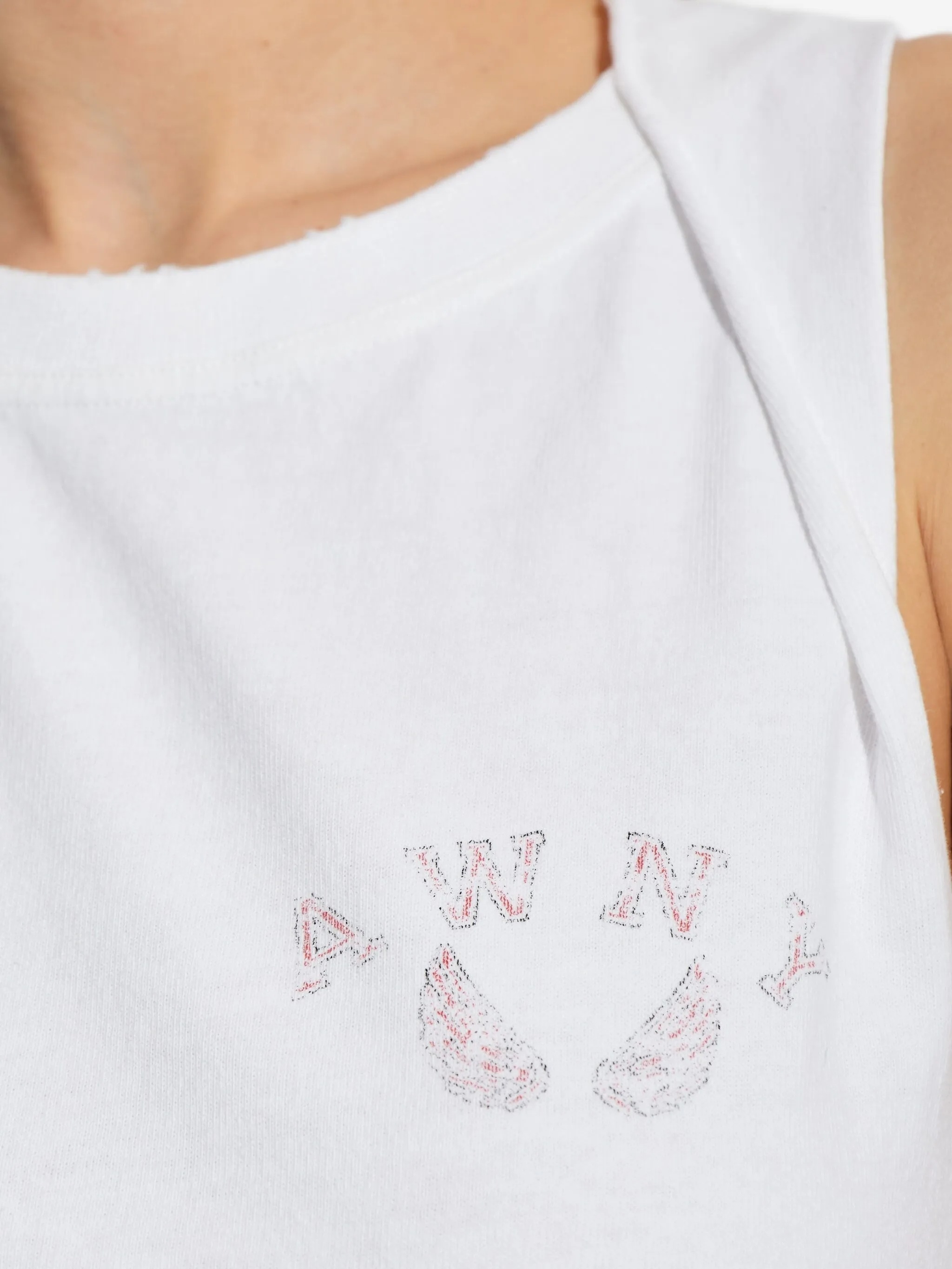 [ALEXANDER WANG] Tank top SS25 4CC2251566