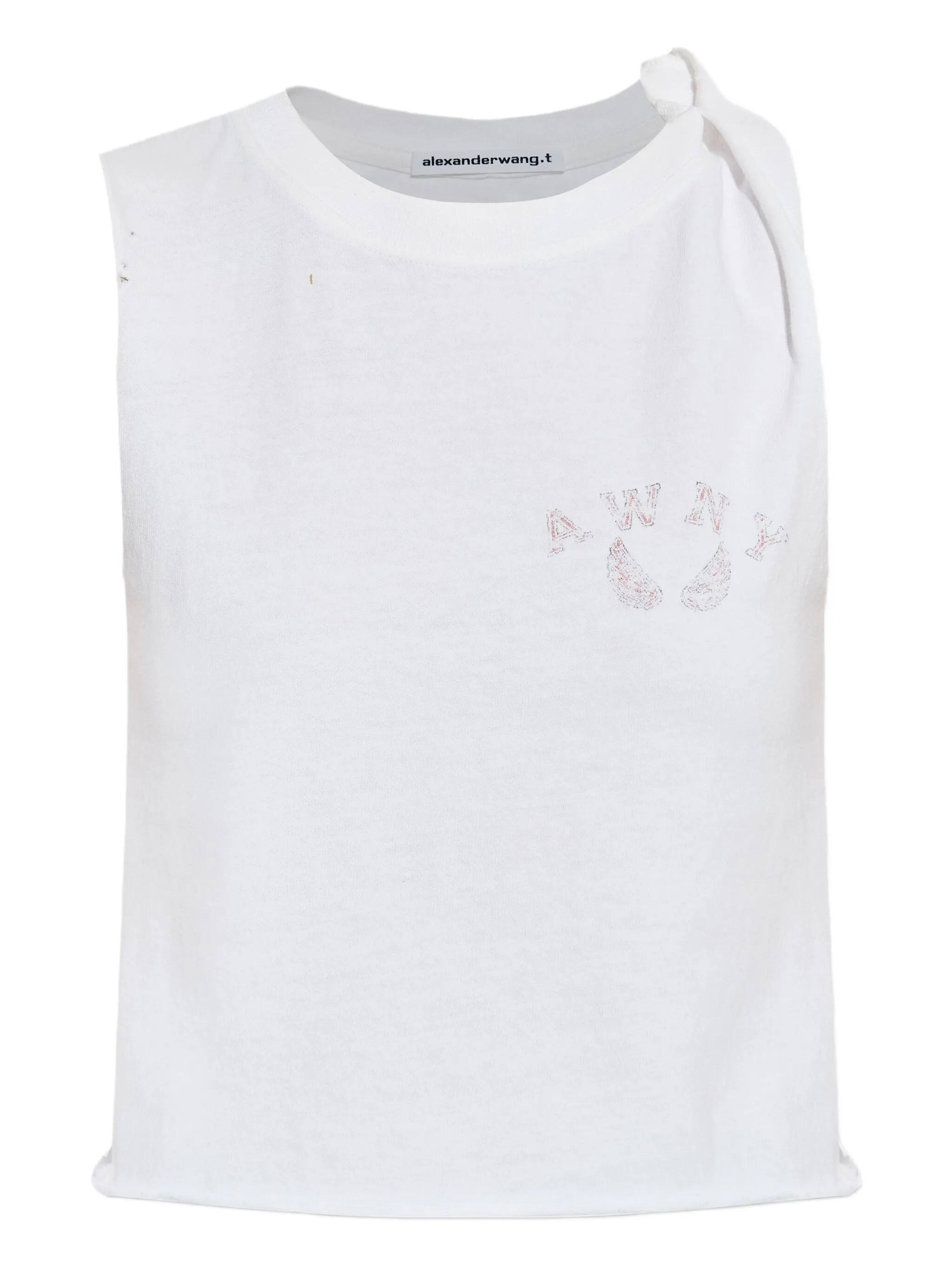 [ALEXANDER WANG] Tank top SS25 4CC2251566