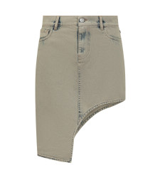 [Coperni] Mini skirt SS25 COPJ89F2035 GREY GREIGE